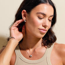 Load image into Gallery viewer, Océane Shell Echo Rounded Stud Earrings
