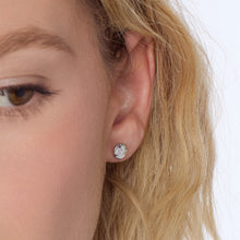 Load image into Gallery viewer, Mirage Reflect Round Disc Stud Earrings

