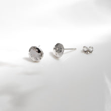 Load image into Gallery viewer, Mirage Reflect Round Stud Earrings
