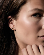 Load image into Gallery viewer, Glint Golden Two-Tone Stud Earrings
