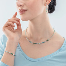 Load image into Gallery viewer, Princess Shape Mix Necklace Mint Green
