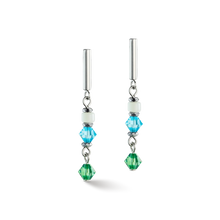 Load image into Gallery viewer, Princess Shape Mix Earrings Mint Green
