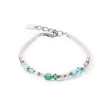 Load image into Gallery viewer, Princess Shape Mix Bracelet Mint Green
