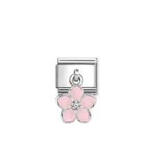 Load image into Gallery viewer, Composable Classic Link Flower Pink Pendant
