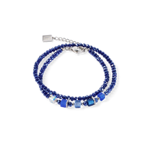 Load image into Gallery viewer, Joyful Colours Update Bracelet Silver-Blue
