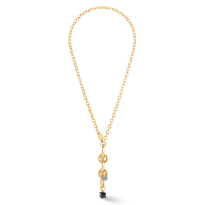 Necklace Chunky Chain Gold-Black