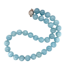 Load image into Gallery viewer, Aquamarine Bead Necklace
