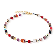 Load image into Gallery viewer, GeoCUBE® Iconic Precious Necklace Festive Red
