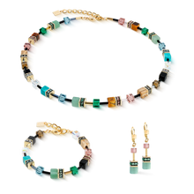 Load image into Gallery viewer, GeoCUBE® Iconic Precious Necklace Art Nouveau
