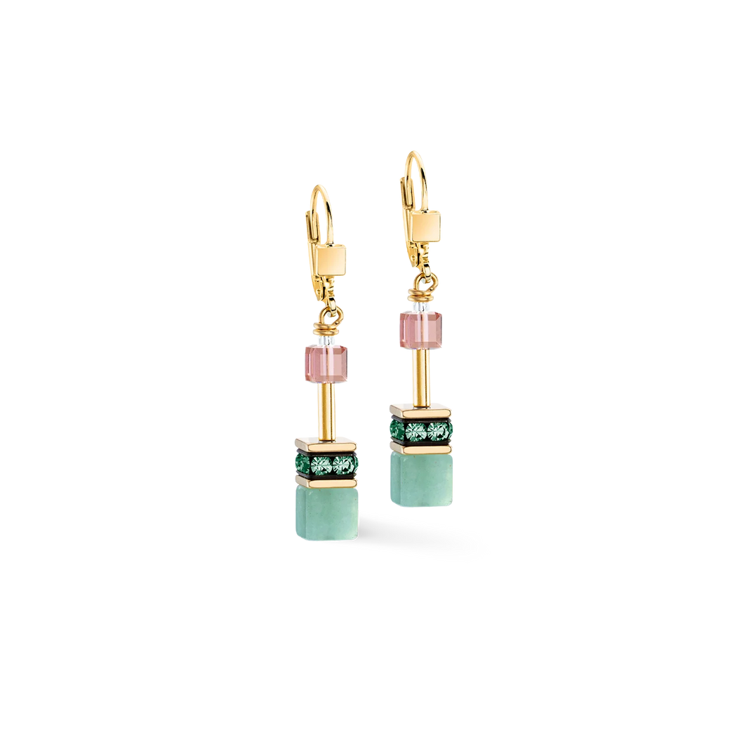 GeoCUBE® Iconic Precious Earrings Art Nouveau