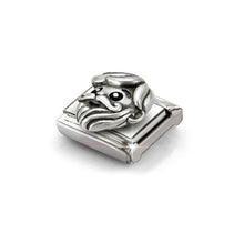 Load image into Gallery viewer, Composable Classic Link Grandfather In Oxidised Silver
