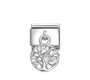 Composable Classic Link Silver Tree Of Life
