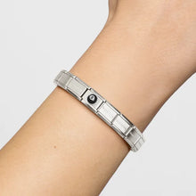 Load image into Gallery viewer, Composable Classic Link 8 Ball In Silver And Enamel
