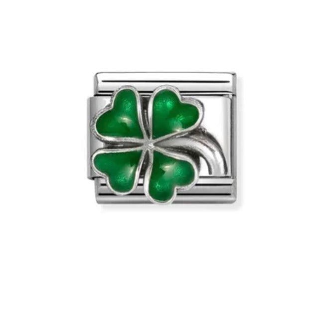 Composable Classic Link Silver Clover