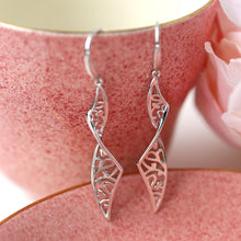 Load image into Gallery viewer, Blossom Flourish Twist Drop Earrings
