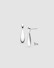 Load image into Gallery viewer, Coast Pebble Smooth Slim Stud Drop Earrings
