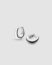 Load image into Gallery viewer, Coast Pebble Smooth Hoop Earrings
