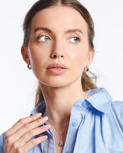 Load image into Gallery viewer, Coast Pebble Smooth Hoop Earrings
