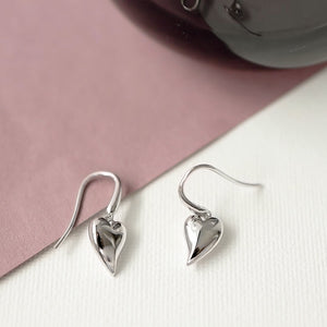 Desire Cherish Heart Drop Earrings