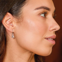 Load image into Gallery viewer, Serenity Loop Dainty Drop Earrings
