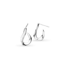 Serenity Grande Stud Hoop Earrings