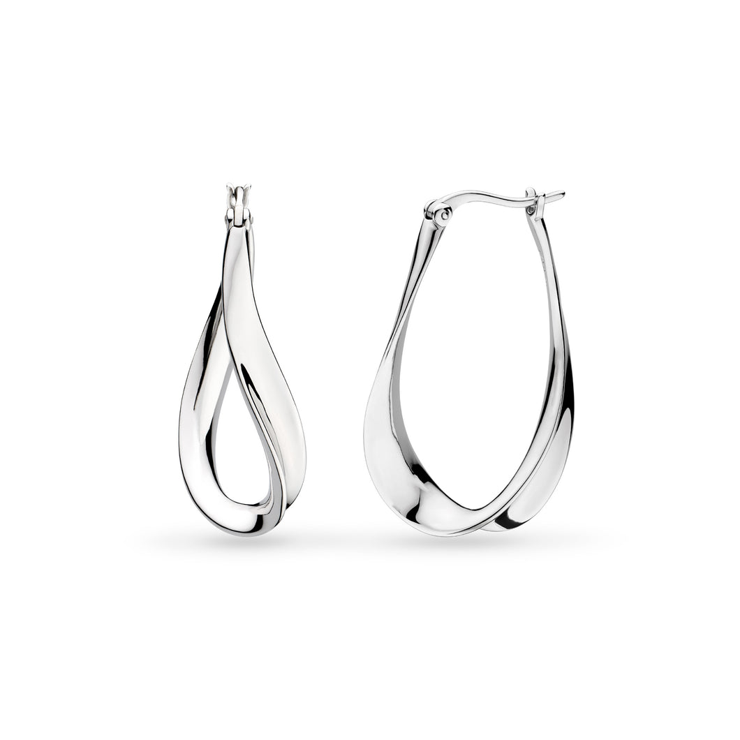 Serenity Grande Hinged Hoop Earrings