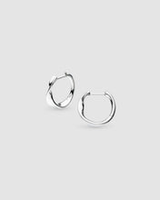 Load image into Gallery viewer, Serenity Curve Hoop Earrings
