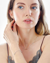 Load image into Gallery viewer, Serenity Curve Hoop Earrings
