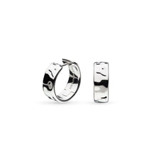 Load image into Gallery viewer, Mirage Reflect Wide Hinged Hoop Earrings
