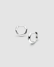 Load image into Gallery viewer, Glint Geo Hoop Earrings
