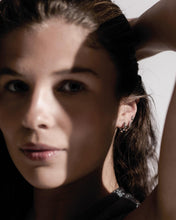 Load image into Gallery viewer, Glint Geo Hoop Earrings
