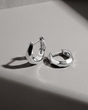 Load image into Gallery viewer, Glint Geo Hoop Earrings
