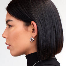 Load image into Gallery viewer, Bevel Trilogy Grande Link Stud Earrings
