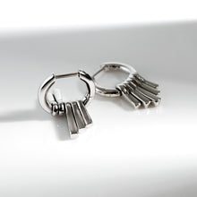 Load image into Gallery viewer, Array Dangle Hoop Earrings
