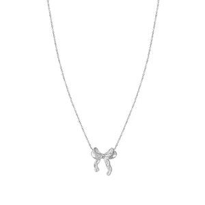 Ecclectica Necklace - Bow Steel