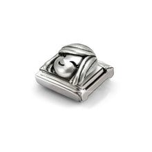 Load image into Gallery viewer, Composable Classic Link Mum In Oxidised Silver
