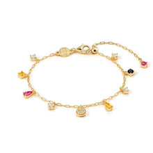 Load image into Gallery viewer, Precious Moves Bracelet - 18k Gold Plated Multi Cubic Zirconia
