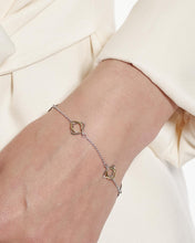 Load image into Gallery viewer, Alicia Golden Fine Station Bracelet
