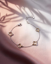 Load image into Gallery viewer, Alicia Golden Fine Station Bracelet
