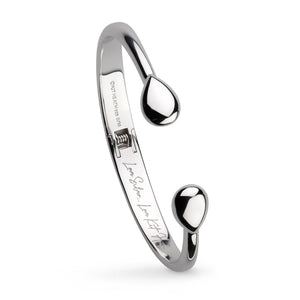 Coast Pebble Smooth Hinged Bangle
