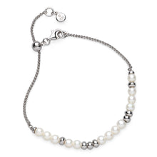 Load image into Gallery viewer, Coast Tumble Pearl Beaded Slider Bracelet
