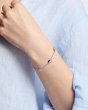 Load image into Gallery viewer, Coast Pebble Glisten Pavé Station Bracelet
