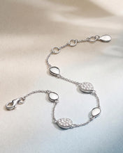 Load image into Gallery viewer, Coast Pebble Glisten Pavé Station Bracelet
