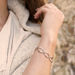 Entwine Twine Twist Link Bracelet