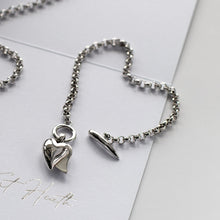 Load image into Gallery viewer, Desire Love Duet Heart T-Bar Bracelet
