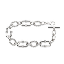 Load image into Gallery viewer, Marina Rope Link Duo Grande Twin Chain 8&quot; Bracelet
