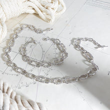 Load image into Gallery viewer, Marina Rope Link Duo Grande Twin Chain 8&quot; Bracelet
