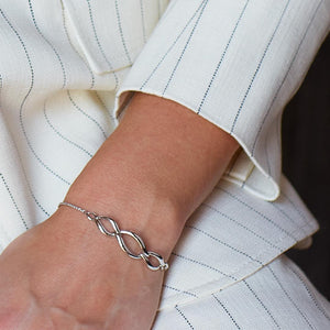 Entwine Twine Link Trio Slider Bracelet