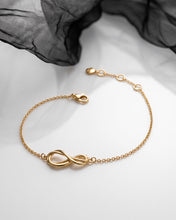 Load image into Gallery viewer, Infinity Mini Golden Bracelet
