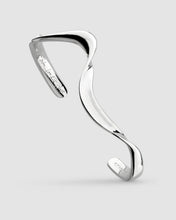 Load image into Gallery viewer, Serenity Curve Cuff Bangle
